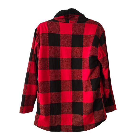 NWT Eddie Bauer Snow Lodge Faux Shearling-Lined Wrap Jacket Size S Small - Picture 9 of 13